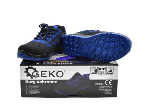 BUTY ROBOCZE GEKO G90540-46 S1P / SRC ODDYCHAJĄCA TKANINA ROZMIAR 46 na Arena.pl