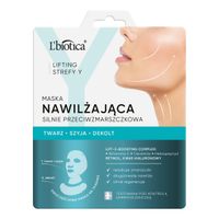 L'BIOTICA Lifting Strefy Y Maska nawilżająca silnie przeciwzmarszczkowa