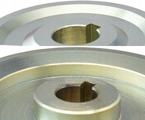 Koła koło pasowe szajba 2 paski 2x 13mm HA | fi 130 otwór 28 mm | + wpust na Arena.pl