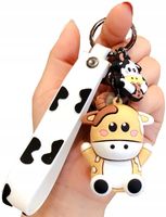 Brelok Krowa Zwierzak kluczy torebki Byk prezent  F121_Krowa