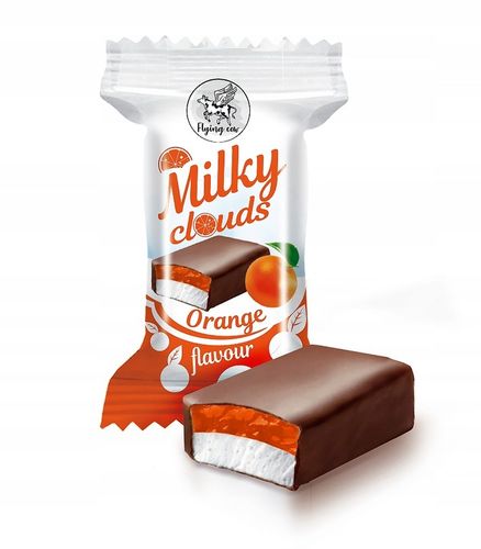 Cukierki Galaretka Milky Clouds Orange Mleczna Chmurka 1 kg na Arena.pl