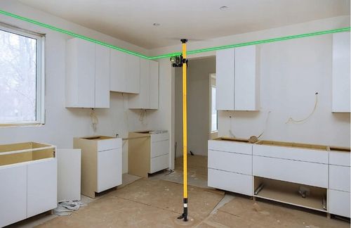 TYCZKA DO POZIOMICY LASEROWEJ 3 M STATYW LASER KRZYŻOWY KOLUMNA ROZPOROWA na Arena.pl