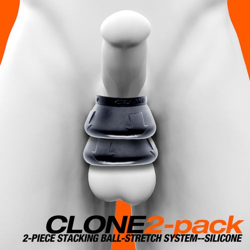 naciągacz jąder clone duo 2-pack ballstretcher black oxballs na Arena.pl