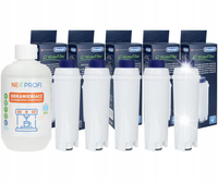 Zestaw Odkamieniacz Neoprofi 500ml + 5x filtr ekspresu DLSC002 DeLonghi