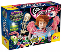 Gra planszowa Laboratorium Zwariowanej Anatomii Lisciani Dla Dzieci
