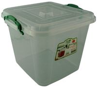 POJEMNIK PLASTIKOWY Z POKRYWKĄ 14 LITRÓW PUDEŁKO