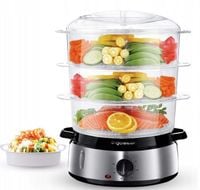 PAROWAR AIGOSTAR 9L 800W RYŻ ZUPA JAJKA bez BPA