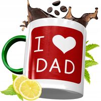 Kubek Zielony Dla Taty Tatusia Na Urodziny Prezent Z Nadrukiem Ze Zdjęciem