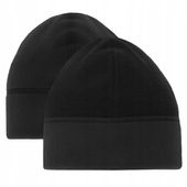 CZAPKA ZIMOWA WOJSKOWA WP WZ.420Z-MON Wełna MERINO Dwustronna Czarna