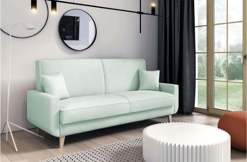 Wersalka Rozkładana Nemo Miętowa na Arena.pl