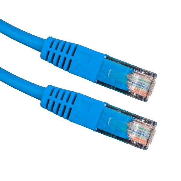 EB273B KABEL UTP CAT 5E PATCHCORD 1M NIEBIESKI zdjęcie 3