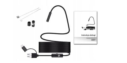 ENDOSKOP Kamera szpiegowska FHD 1080 ANDROID USB-C na Arena.pl