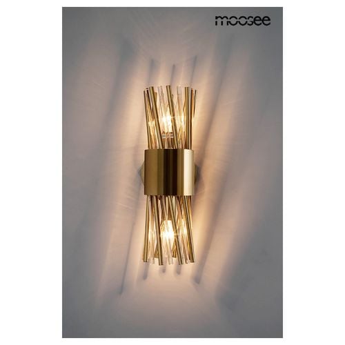 MOOSEE lampa ścienna LORENZO złota na Arena.pl