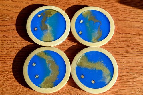 Okrągła tacka drewniana na Arena.pl