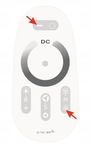 Ściemniacz Sterownik Do Taśm LED z Pilotem Dotykowym 3x4A 288W na Arena.pl