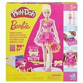 Kreatywna Zabawa z Plasteliną Play-Doh Barbie Ruffles & Bows