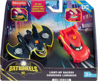 Zestaw figurki auto DC Batwheels świecące autka Fisher Price 24h