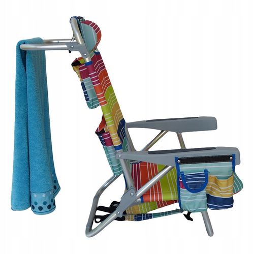 leżak MULTICOLOR plażowy, ALUMINIUM,ogrodowy. na Arena.pl