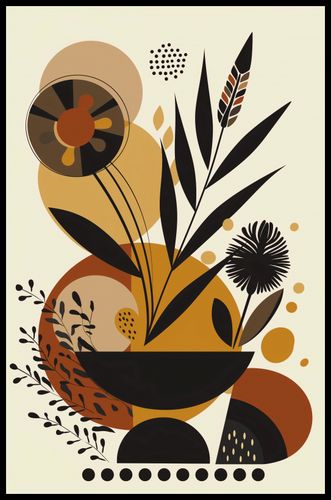 Plakat 53x81cm Ogrody Geometryczne na Arena.pl