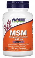 NOW Foods - MSM 1000 mg 120 kaps SIARKA ORGANICZNA