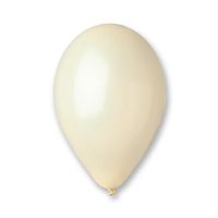 balon kość słoniowa metalizowany 100szt.urodziny