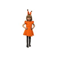 strój wiewiórka sukienka 134/140 las dziupla