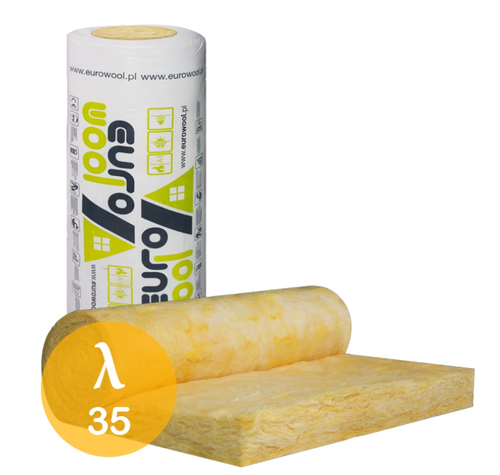 WEŁNA EUROWOOL 15cm 0,035 /4,2M2/ na Arena.pl