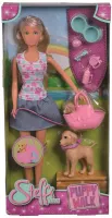 Steffi. Lalka na spacerze z psami