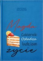 Stylowy kalendarz DLA CUKIERNIKA A5 2026 TYGODNIOWY terminarz PREZENT