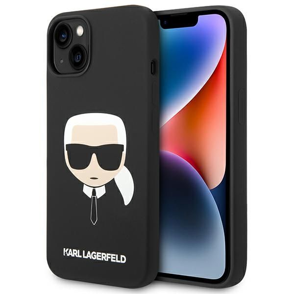 Etui Karl Lagerfeld do iPhone 15 Plus, iPhone 14 Plus, Czarny, MagSafe zdjęcie 1