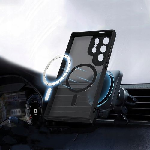 Etui do Samsung Galaxy S25 ULTRA CASE Wzmacniane MATOWE MAGNETYCZNE + SZKŁO na Arena.pl