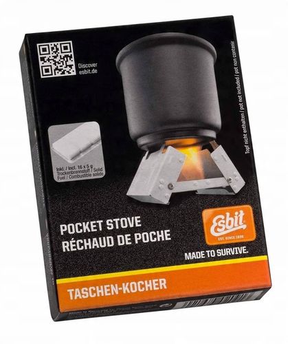 KUCHENKA TURYSTYCZNA ESBIT POCKET STOVE 16 x 5g na Arena.pl
