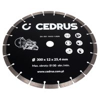 Tarcza diamentowa Cedrus przecinarka spalinowa CEDPC300 720156