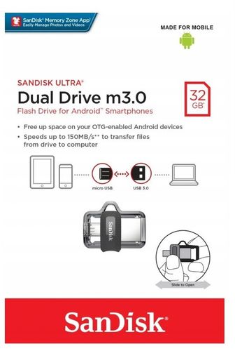 Sandisk Pendrive Dual Drive Micro USB m3.0 32GB na Arena.pl