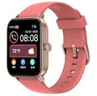 Smartwatch Toobur idw19 łososiowy zegarek fitness damski