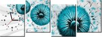 45CM 120CM ZEGAR 4 ELEM TURKUSOWE DMUCHAWCE 4 ŚCIENNY