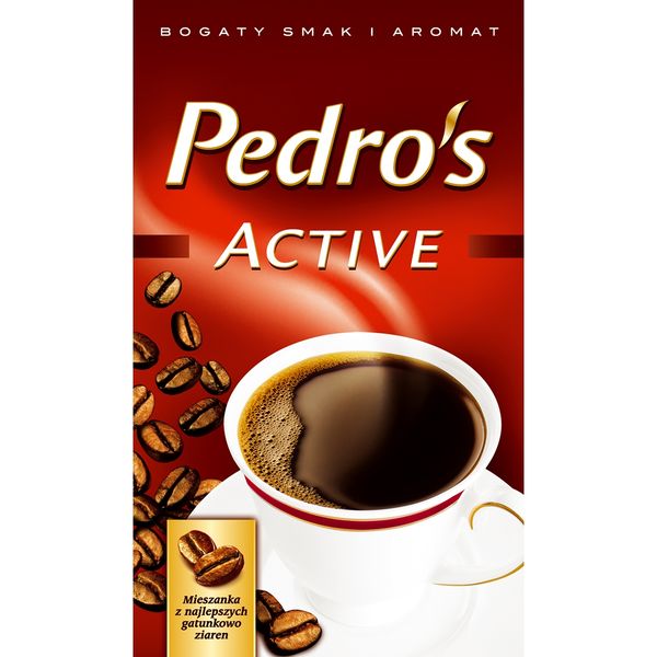 Kawa mielona Pedros Active 250g zdjęcie 1