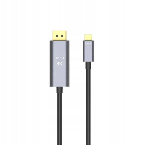 KABEL USB-C DISPLAYPORT Mac MacBook 8K 4K 240Hz 2m na Arena.pl