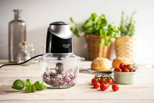 ROZDRABNIACZ ADLER AD4082 DO WARZYW, OWOCÓW I ORZECHÓW ZE SZKLANĄ MISĄ na Arena.pl