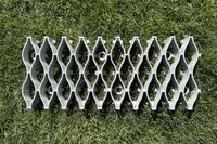 Kratka plastikowa ECO-WAVE 33.2 50x20x3,3 cm szara