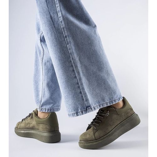 Zielone sneakersy na platformie r.39 na Arena.pl