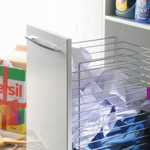 Kosz Cargo na bieliznę do płytkich szafek, W-40cm, Pełny wysuw, na Arena.pl