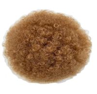 Kucyk Afro Puff Krótkie Kręcone Włosy Syntetyczne Jasnobrązowy T27