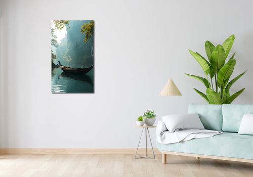 Obraz 50x90cm Samotność na Tafli na Arena.pl