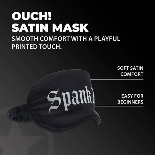 Spank Me - Printed Satin Mask na Arena.pl