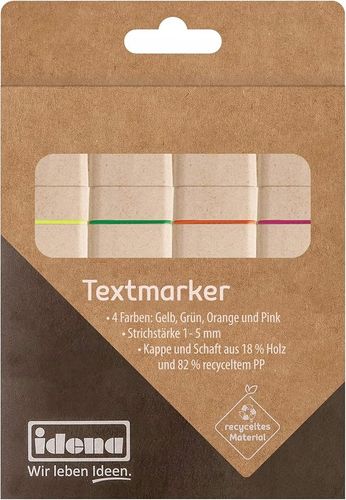 Idena 10539 Highlighter recyklingowany 1-5 mm na Arena.pl