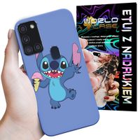 ETUI CASE DO SAMSUNG A21S - STICH WZORY Z BAJEK PSI PATROL GABI