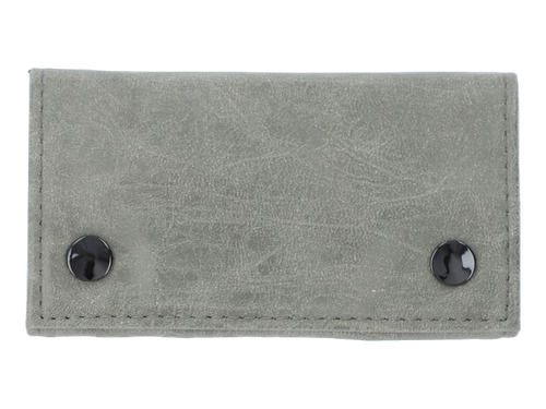 Etui na Tytoń w Jednolitym Kolorze bez Wzorów Portfel jasny Szary na Arena.pl
