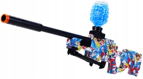 KARABIN AUTOMATYCZNY ZESTAW PISTOLET AUTOMAT NA KULKI WODNO ŻELOWE ELEKTRO na Arena.pl