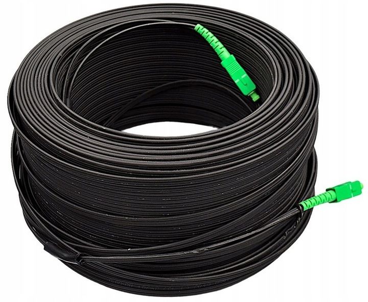 KABEL ŚWIATŁOWÓD SM SC/APC 30m SIMPLEX FTTH OUTDOOR ZEWNĘTRZNY zdjęcie 4